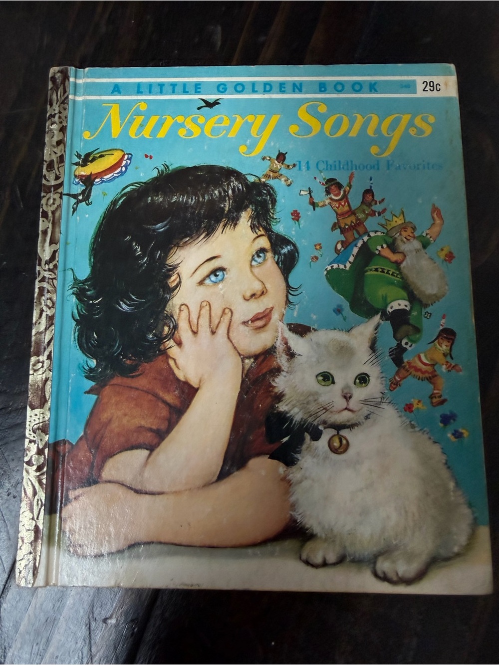 Nursery Songs A Little Golden Book 1959 Hardcover Children’s Book